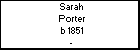 Sarah Porter