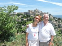 Gordes 22 June 2018, a day after our Diamond Wedding