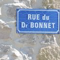DSCN0362  We are No 1, Rue du Docteur Bonnet!